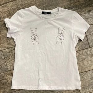 Peace Sign Graphic Tee
